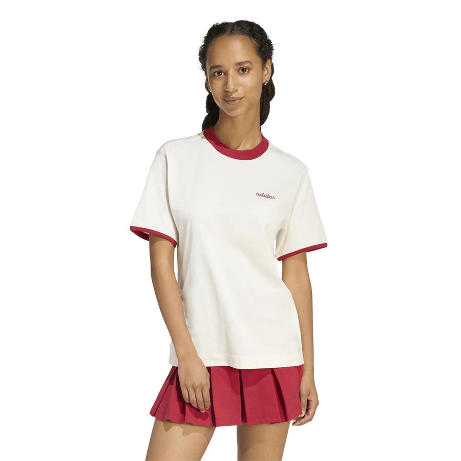 W Colorlop Graphic Seasonal Essential t-shirt da donna Adidas | KB8196X
